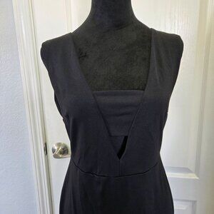 Cynthia Rowley Black Sleeveless Sheath Dress Womens Sz: S